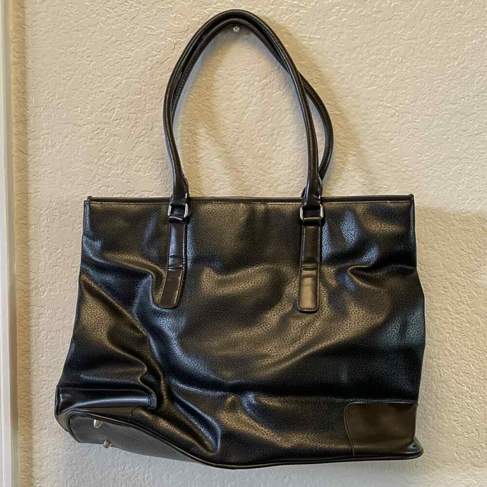 Lancome black purse